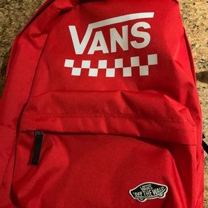 A red brand new van back back 55$ Negotiable